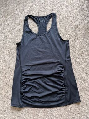 Amazon Black Racerback Maternity Tank Top